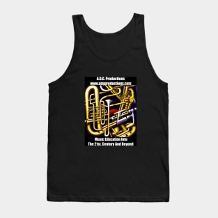 Abstract Image Of Brass Insturments. Tank Top